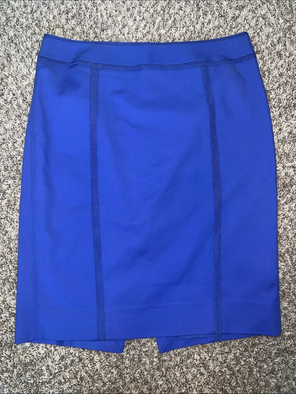 White House Black Market Purple PERFECT FORM Pencil Skirt Sz 10! Very nice!